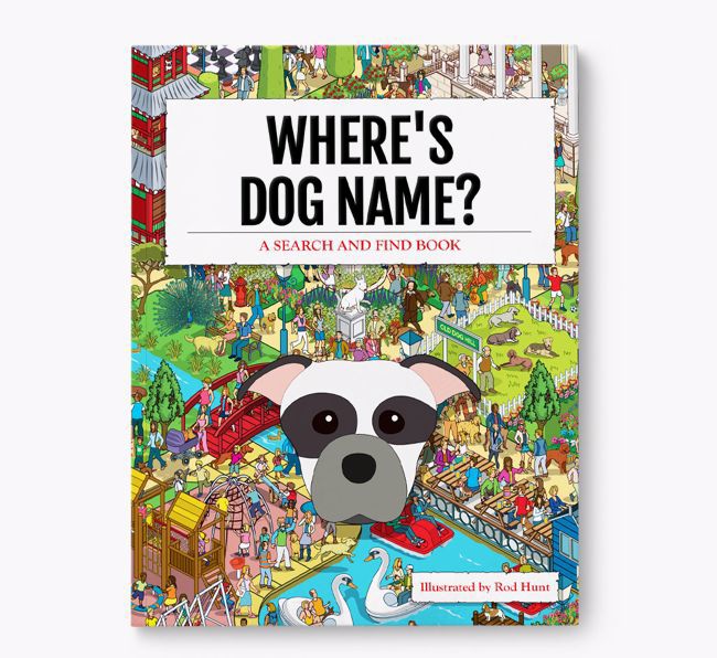 Personalized Where's {dogsName} Book